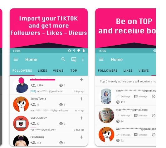 برنامج زيادة متابعين تيك توك TikGrow Pro – Followers & Likes Booster